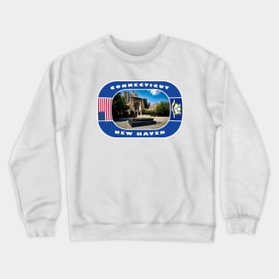 Connecticut, New Haven City, USA Crewneck Sweatshirt